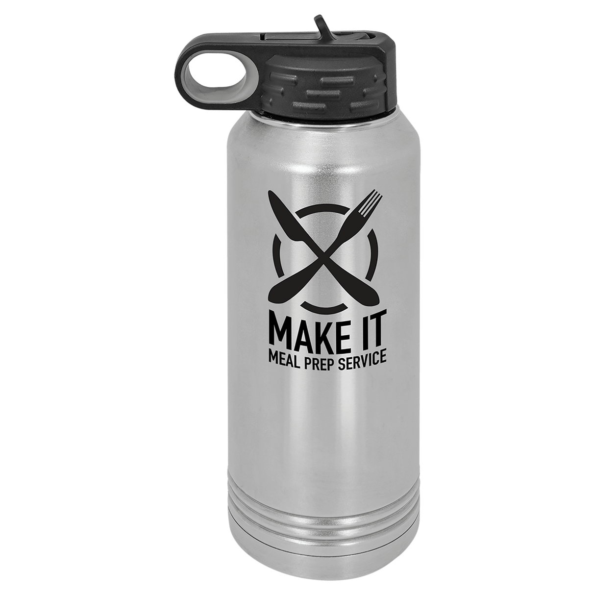 32 oz. Polar Camel Powder Coated Water Bottle-AKD Ink