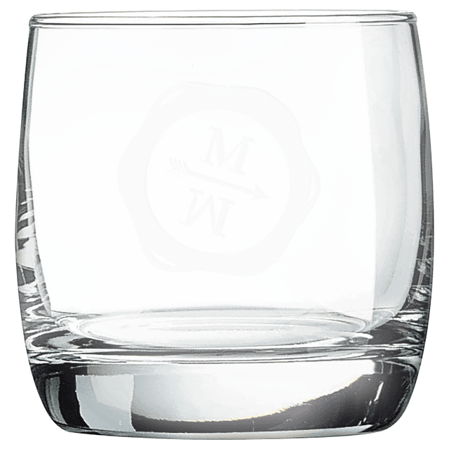 10 oz. Polar Camel  On the Rocks Glass (CASE of 36)-AKD Ink