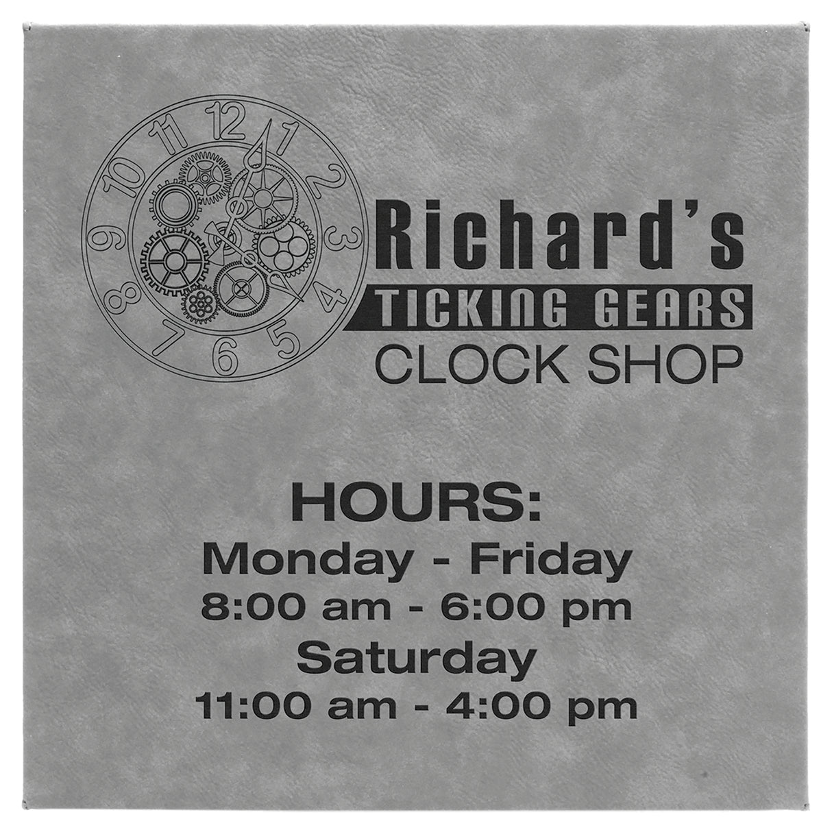 10" x 10" Wall Decor with Sawtooth Hanger-AKD Ink