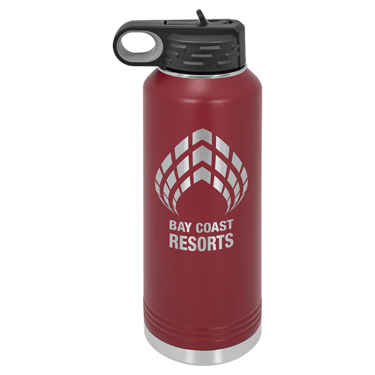 40 oz. Polar Camel Powder Coated Water Bottle-AKD Ink