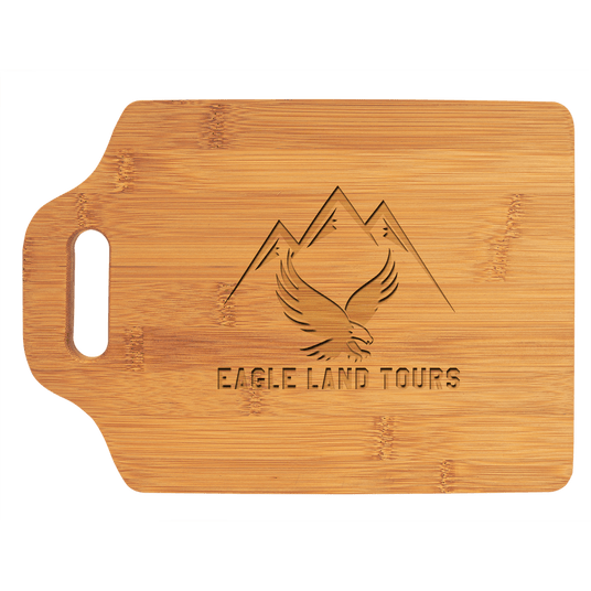 Bamboo Cutting Board with Handle-AKD Ink