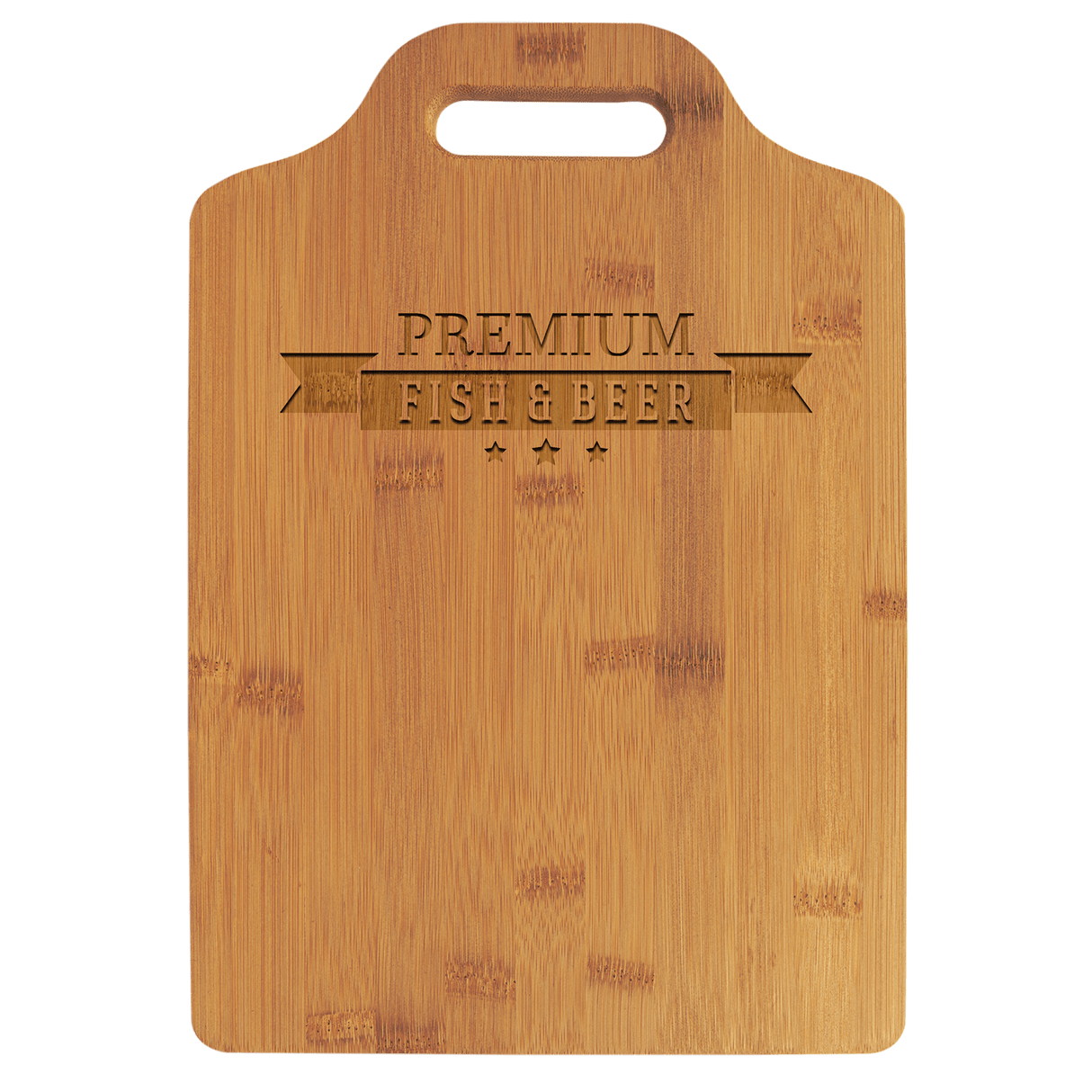 Bamboo Cutting Board with Handle-AKD Ink