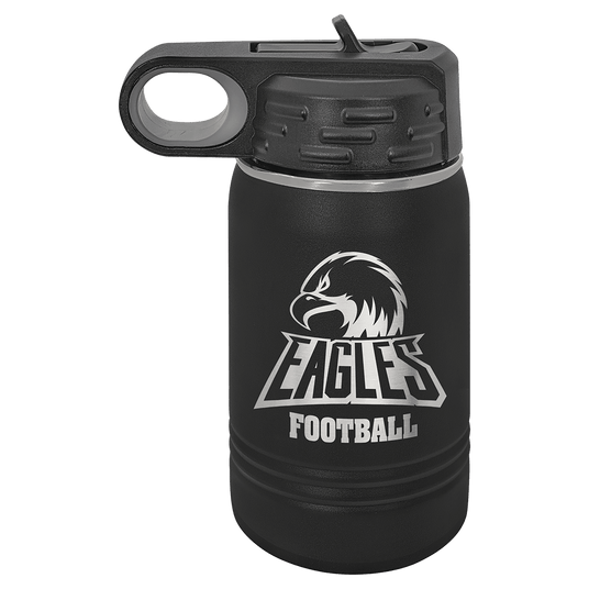 12 oz. Polar Camel Powder Coated Water Bottle-AKD Ink