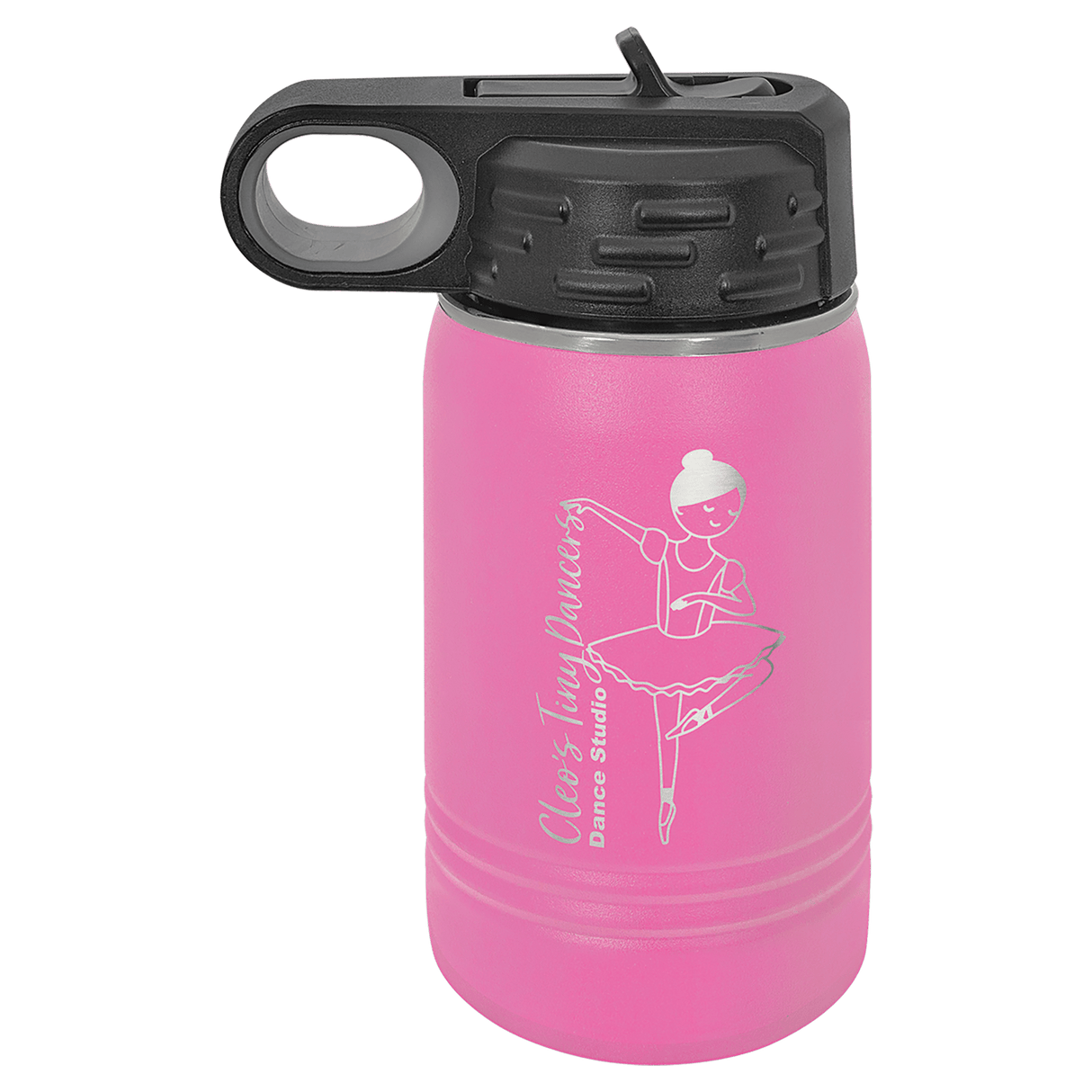 12 oz. Polar Camel Powder Coated Water Bottle-AKD Ink