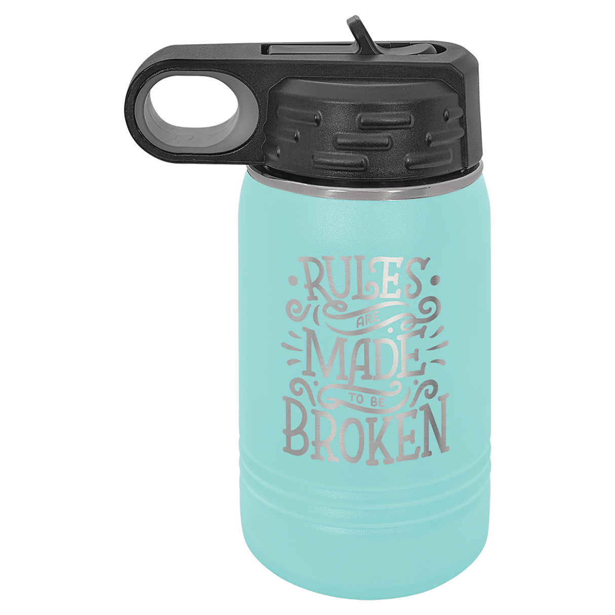 12 oz. Polar Camel Powder Coated Water Bottle-AKD Ink