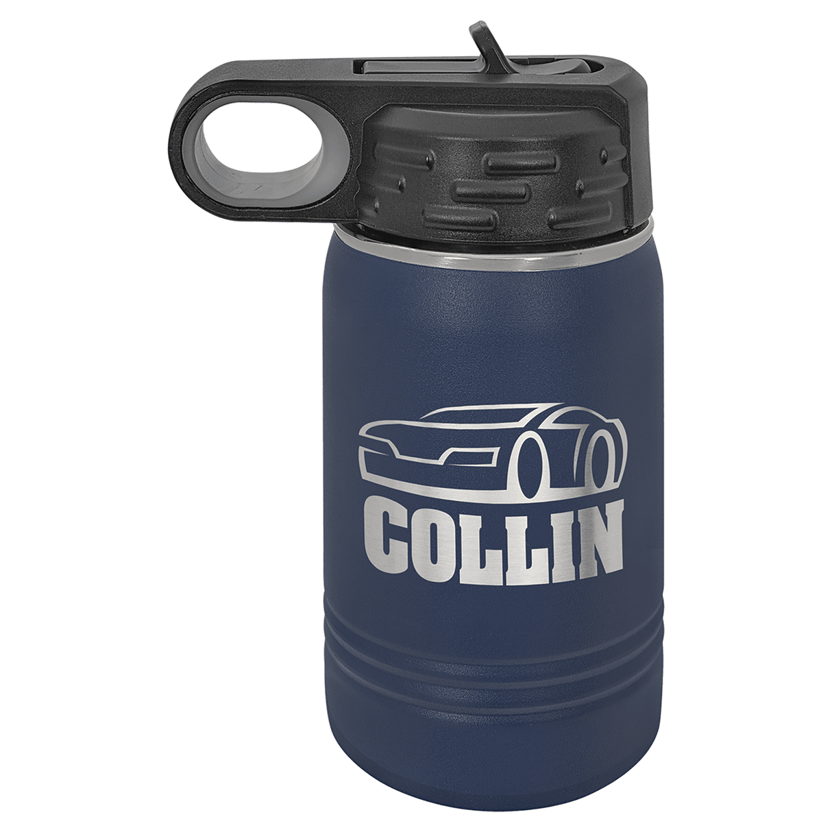 12 oz. Polar Camel Powder Coated Water Bottle-AKD Ink