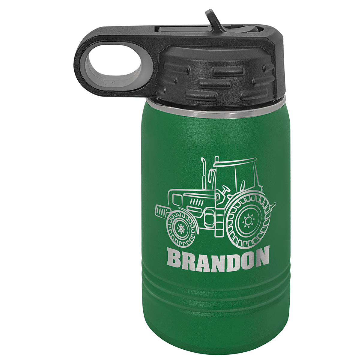 12 oz. Polar Camel Powder Coated Water Bottle-AKD Ink