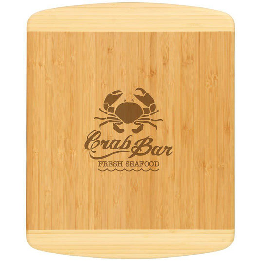 Bamboo Two-Tone Cutting Board-AKD Ink