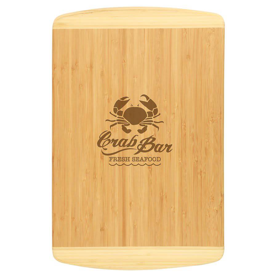 Bamboo Two-Tone Cutting Board-AKD Ink