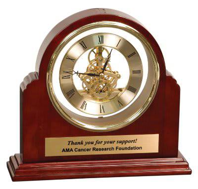 Grand Piano Step-Arch Clock-AKD Ink