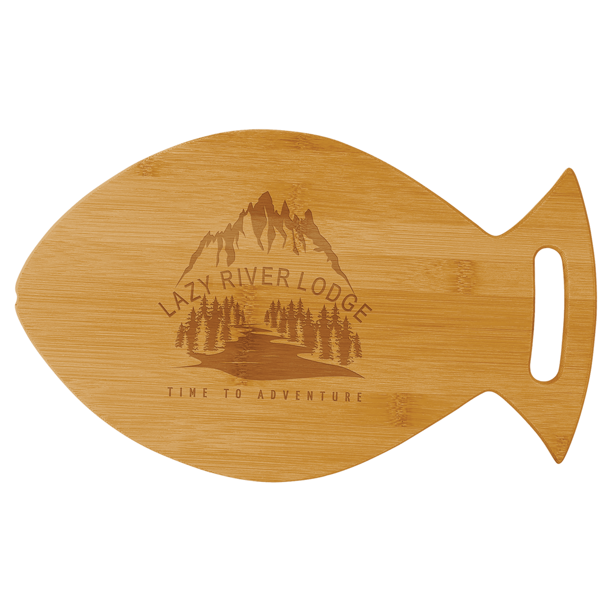 Bamboo Fish Cutting Board-AKD Ink