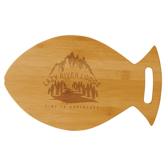 Bamboo Fish Cutting Board-AKD Ink