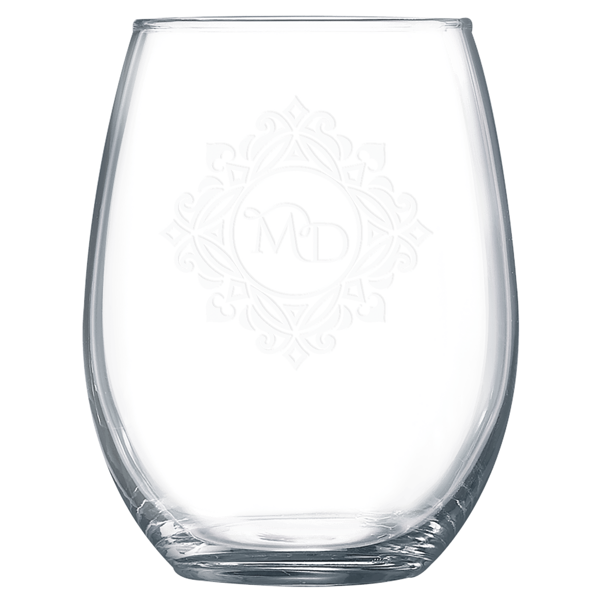 15 oz. Stemless Wine Glass-AKD Ink