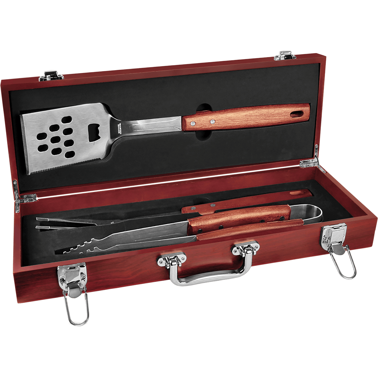 3-Piece Rosewood BBQ Set-AKD Ink
