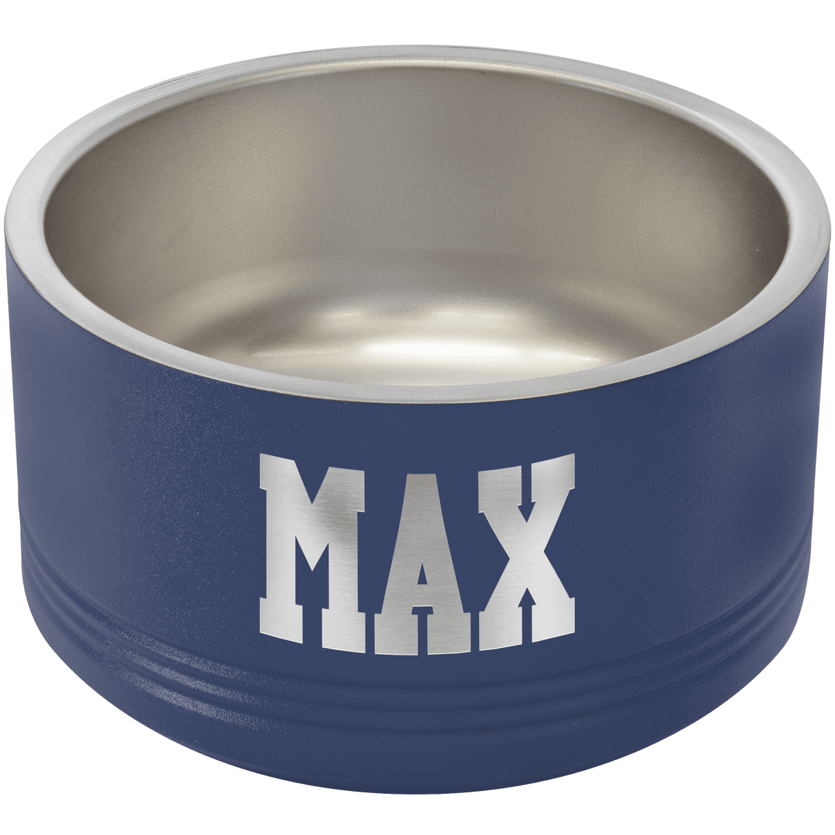 18 oz. Polar Camel Powder Coated Stainless Steel Dog Bowl-AKD Ink