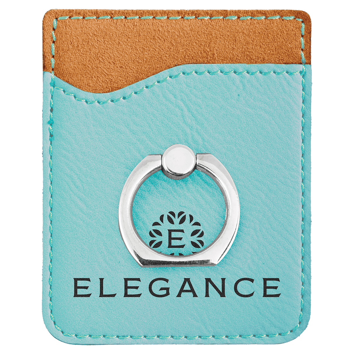 Phone Wallet with Silver Ring-AKD Ink