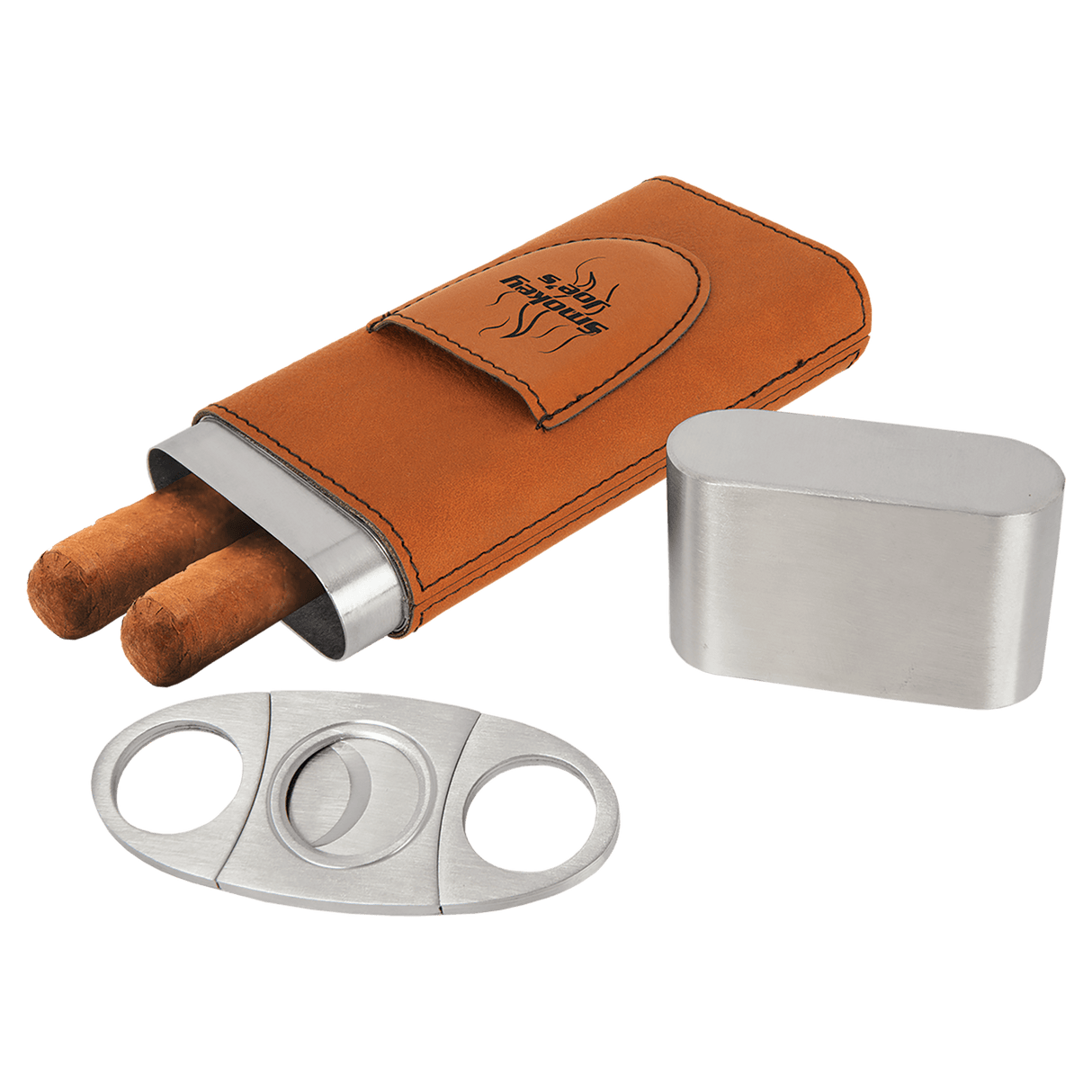 Cigar Case with Cutter-AKD Ink