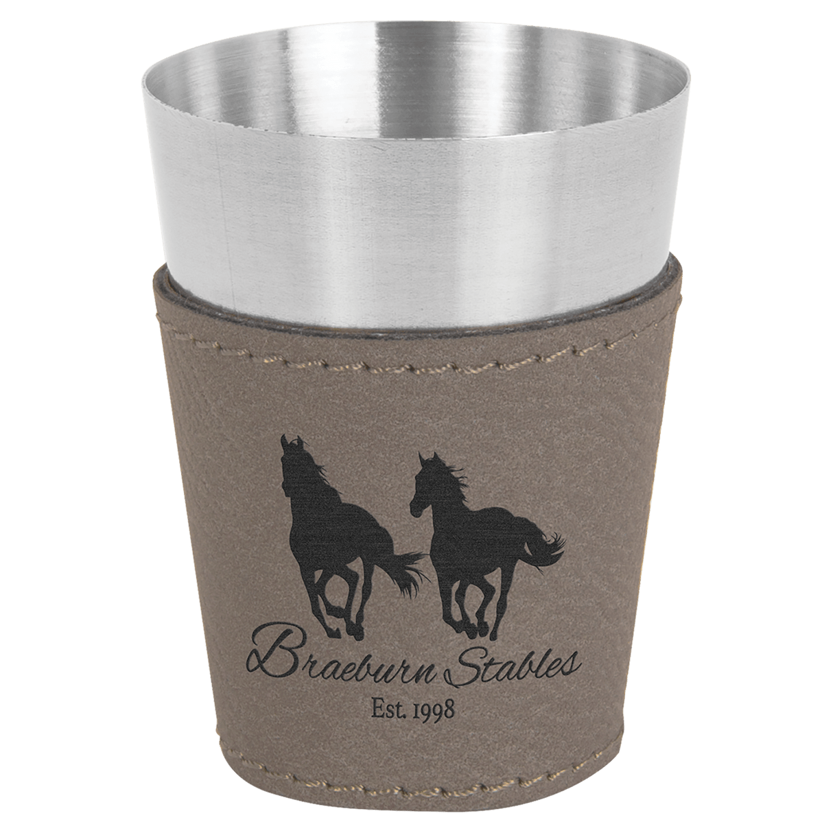 2 oz. Stainless Steel Shot Glass-AKD Ink