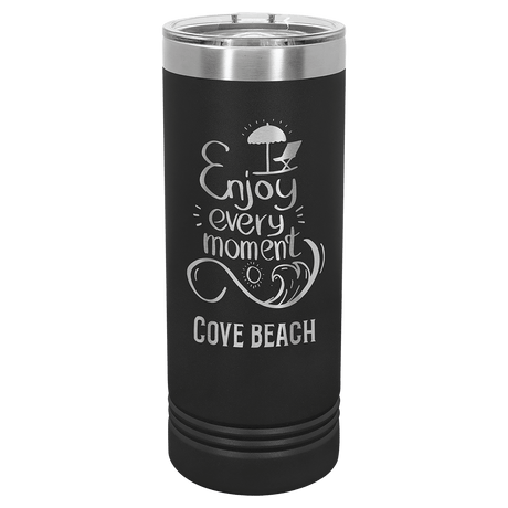22 oz. Polar Camel Skinny Tumbler with Slider Lid-AKD Ink