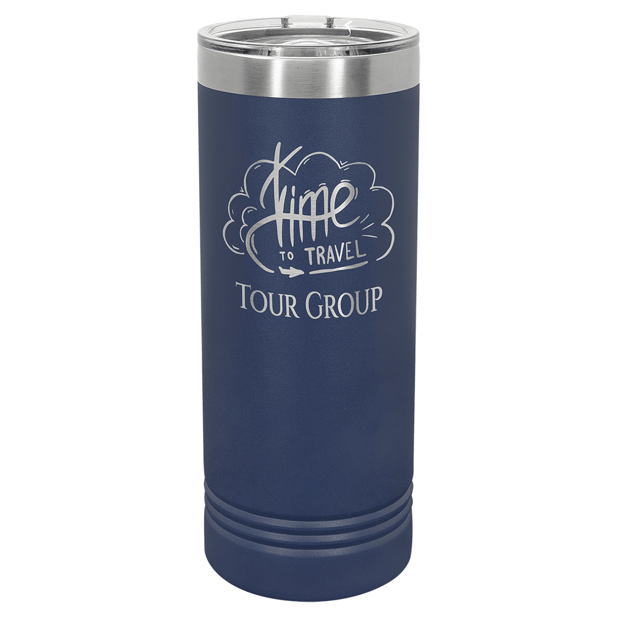 22 oz. Polar Camel Skinny Tumbler with Slider Lid-AKD Ink