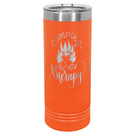 22 oz. Polar Camel Skinny Tumbler with Slider Lid-AKD Ink