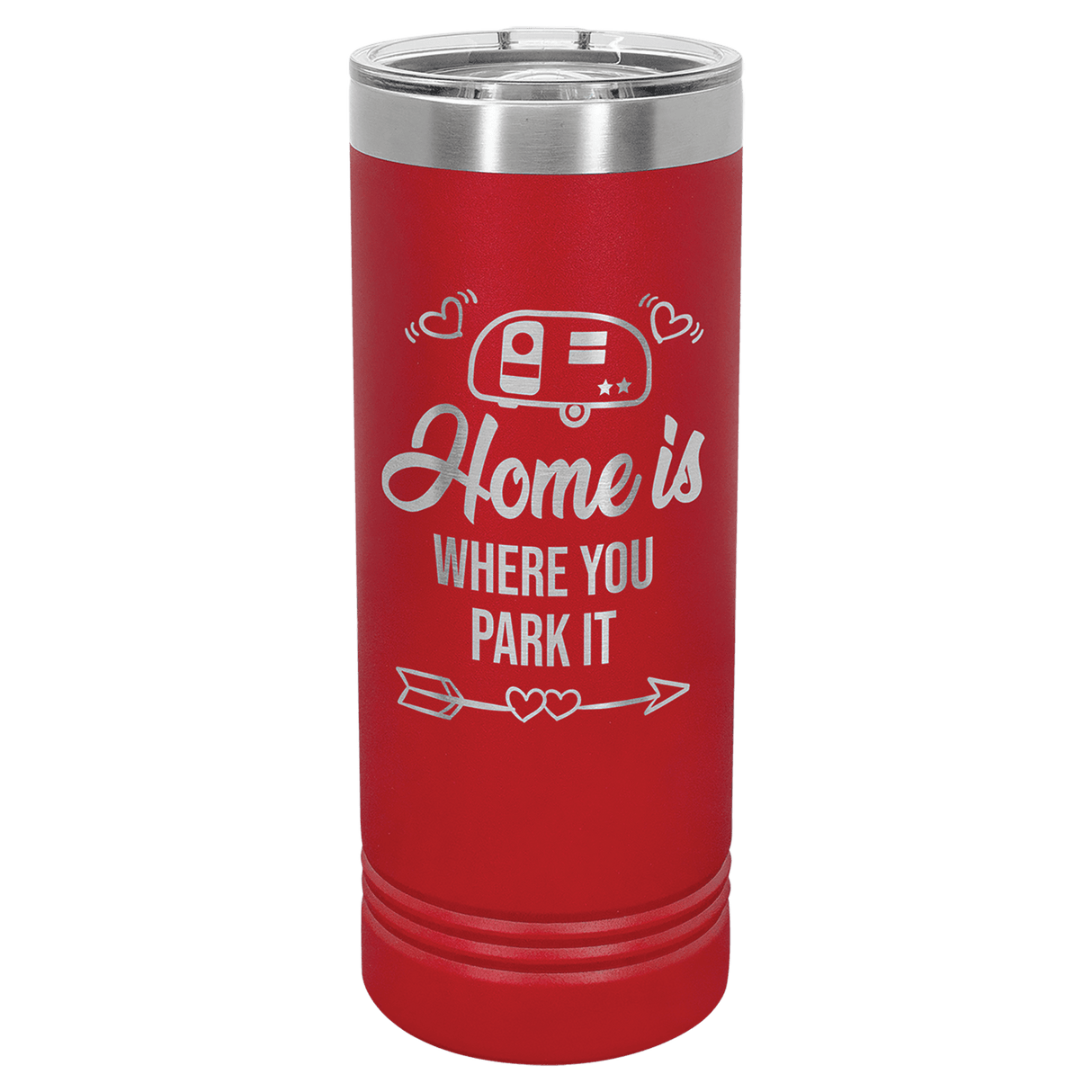 22 oz. Polar Camel Skinny Tumbler with Slider Lid-AKD Ink