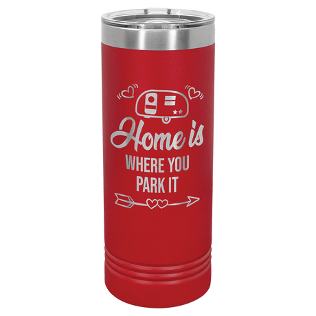 22 oz. Polar Camel Skinny Tumbler with Slider Lid-AKD Ink