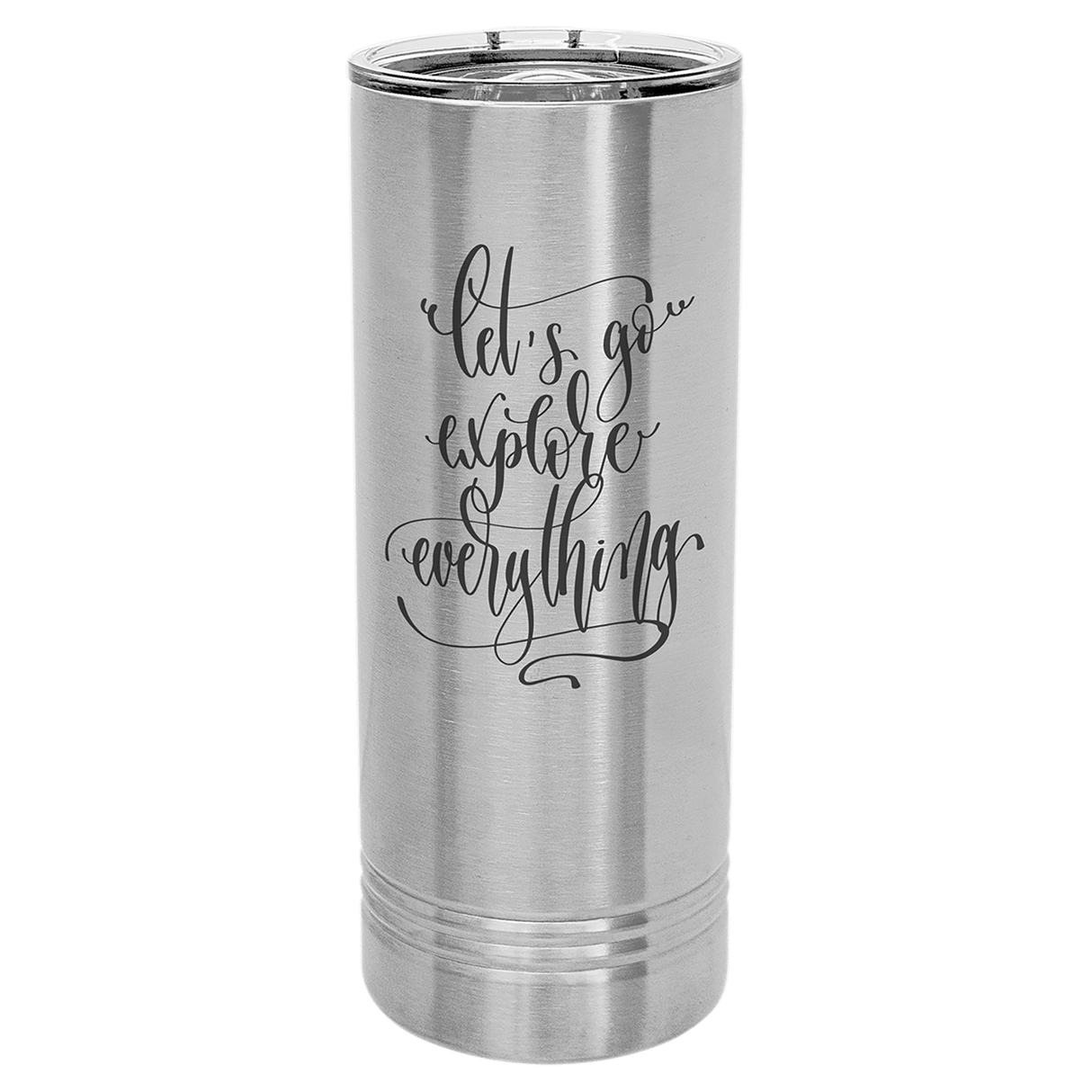 22 oz. Polar Camel Skinny Tumbler with Slider Lid-AKD Ink
