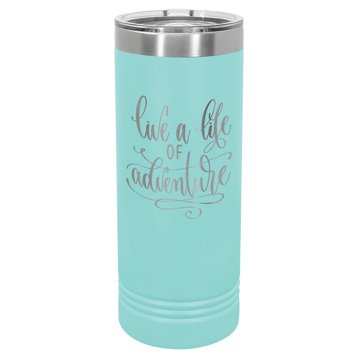 22 oz. Polar Camel Skinny Tumbler with Slider Lid-AKD Ink
