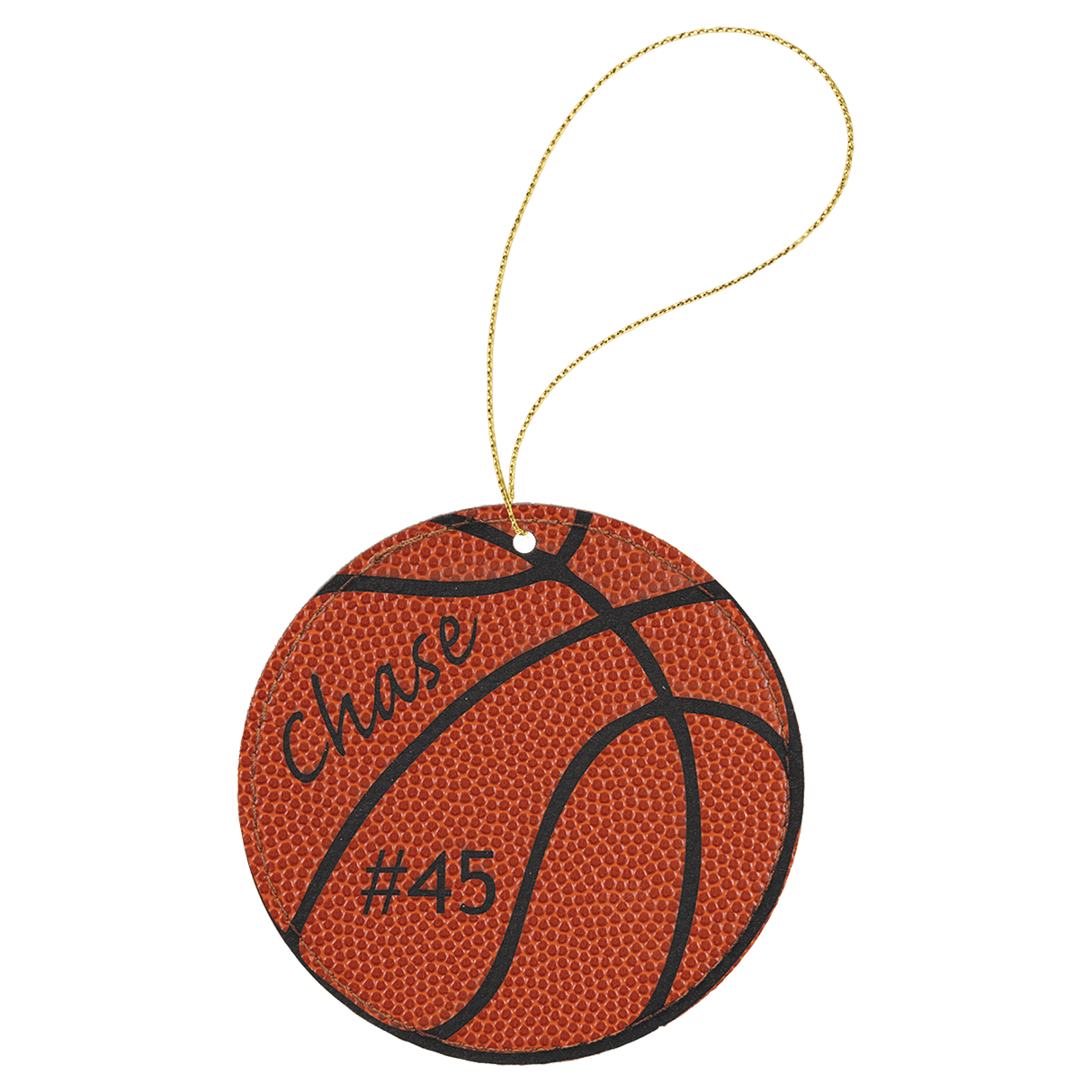 Ornament with Gold String-AKD Ink