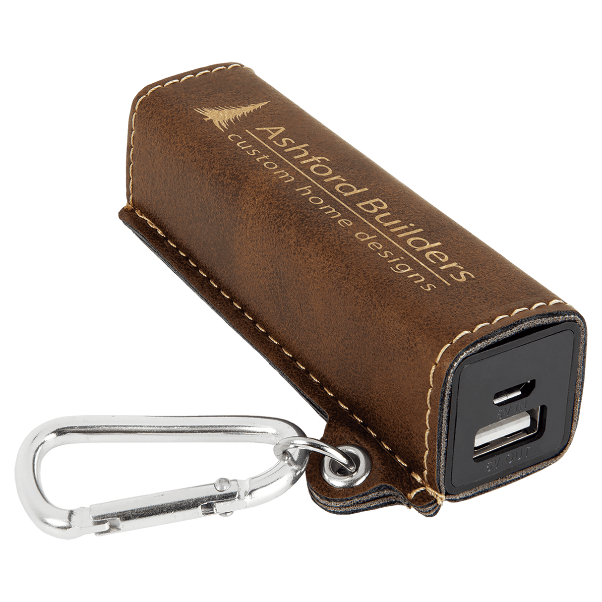 2200 mAh Power Bank with USB Cord-AKD Ink