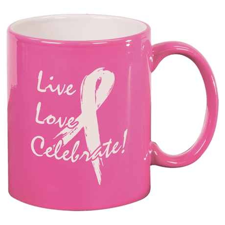 11 oz. Ceramic Round Lazer Mug-AKD Ink