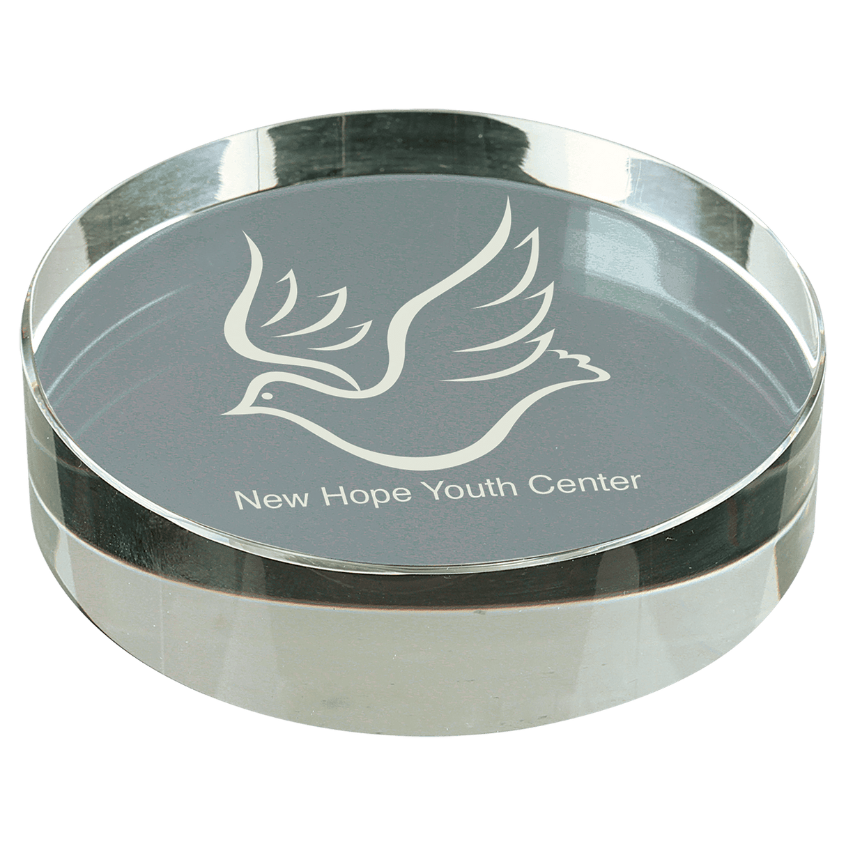 Premier Crystal Paperweight-AKD Ink