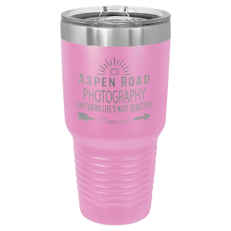 30 oz. Polar Camel Insulated Ringneck Tumbler with Slider Lid-AKD Ink