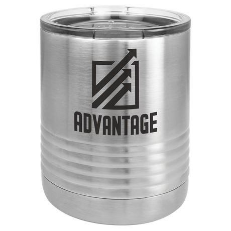 10 oz. Polar Camel Ringneck Tumbler with Clear Lid-AKD Ink