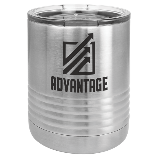 10 oz. Polar Camel Ringneck Tumbler with Clear Lid-AKD Ink
