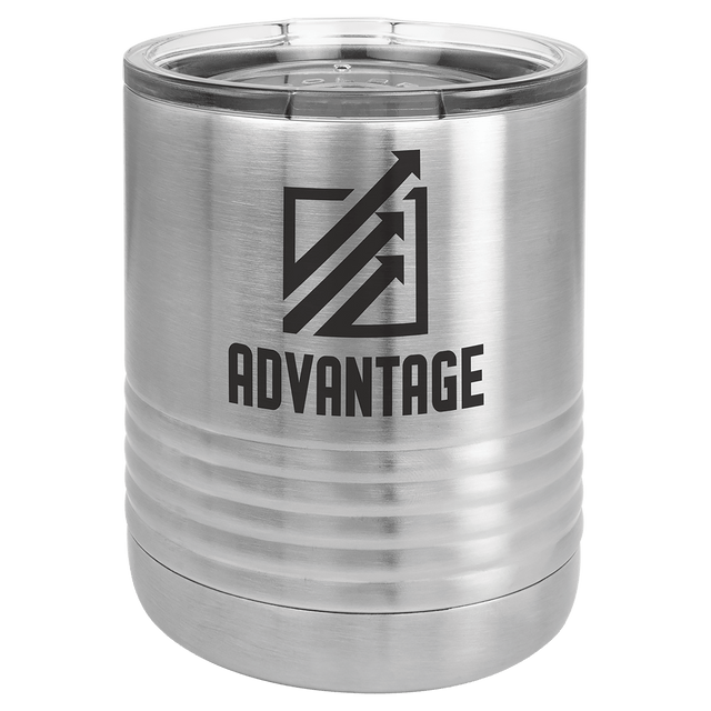 10 oz. Polar Camel Ringneck Tumbler with Clear Lid-AKD Ink