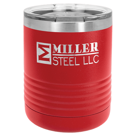 10 oz. Polar Camel Ringneck Tumbler with Clear Lid-AKD Ink