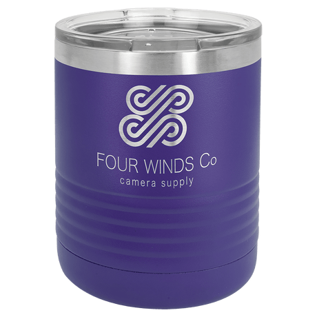 10 oz. Polar Camel Ringneck Tumbler with Clear Lid-AKD Ink
