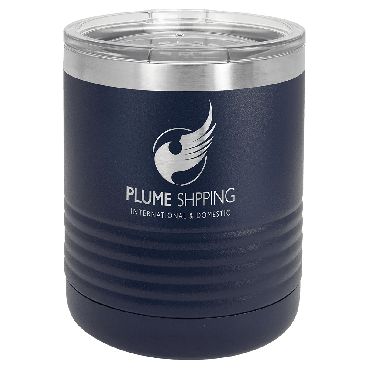 10 oz. Polar Camel Ringneck Tumbler with Clear Lid-AKD Ink