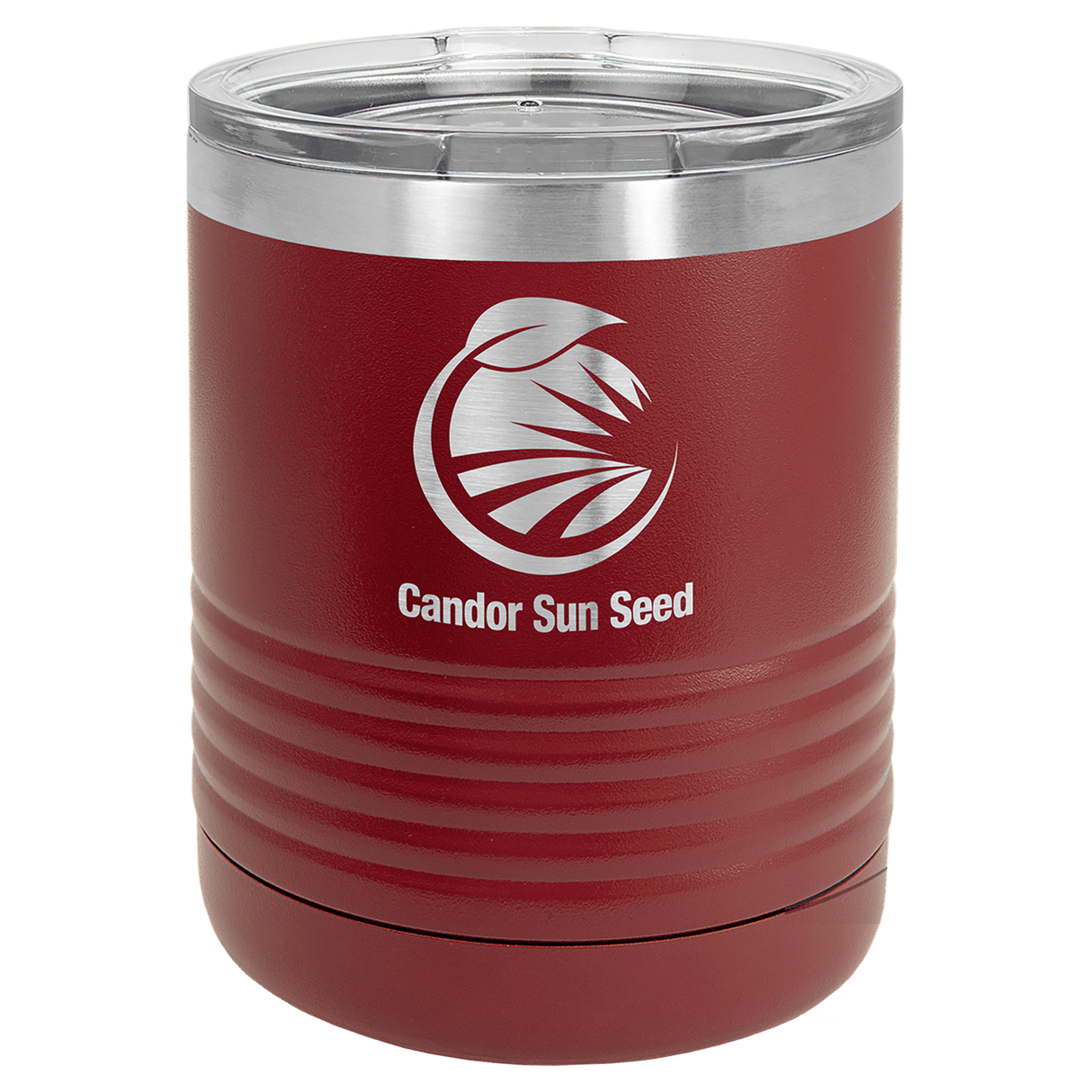 10 oz. Polar Camel Ringneck Tumbler with Clear Lid-AKD Ink
