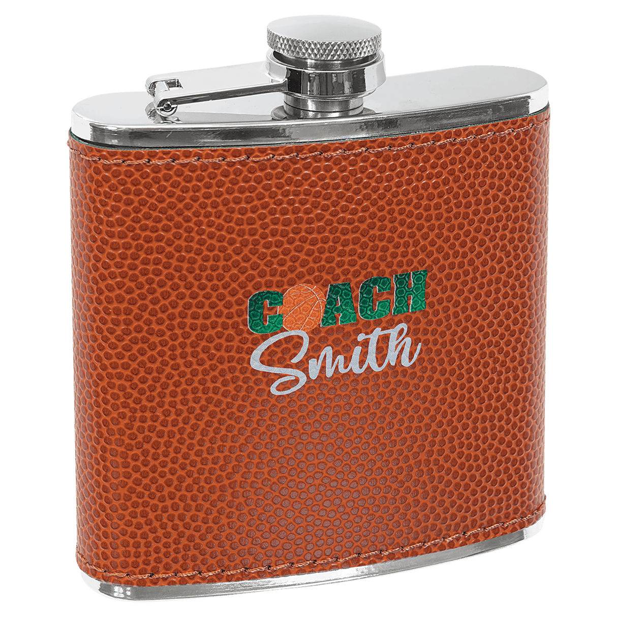6 oz. Stainless Steel Flask-AKD Ink
