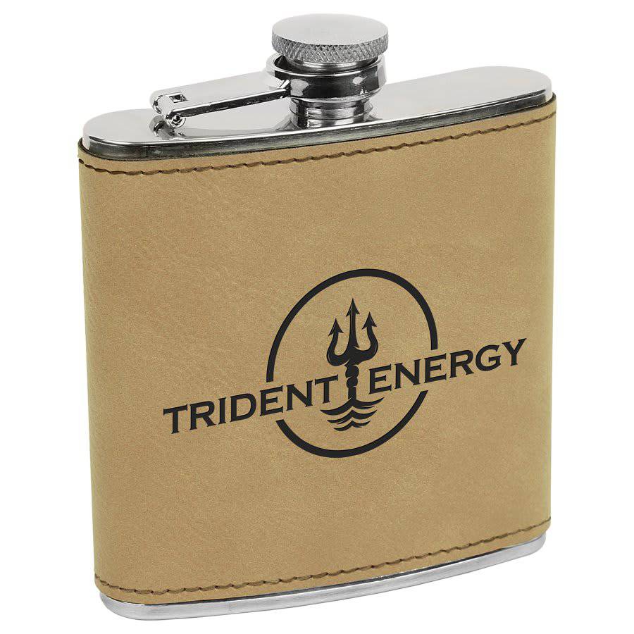 6 oz. Stainless Steel Flask-AKD Ink