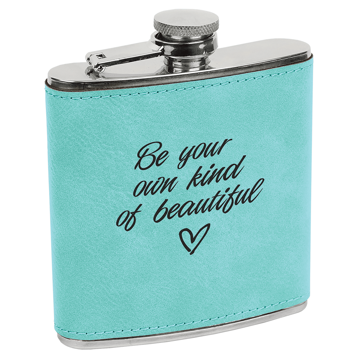 6 oz. Stainless Steel Flask-AKD Ink