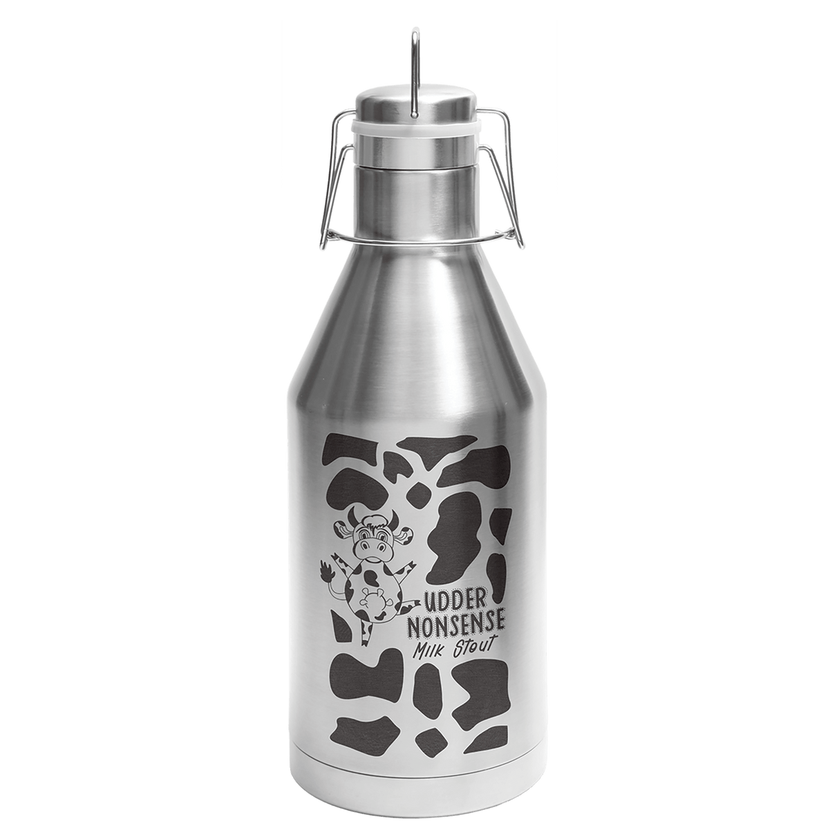 64 oz. Polar Camel Vacuum Insulated Growler with Swing-Top Lid-AKD Ink