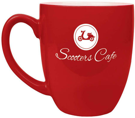 16 oz. Ceramic Bistro Lazer Mug-AKD Ink