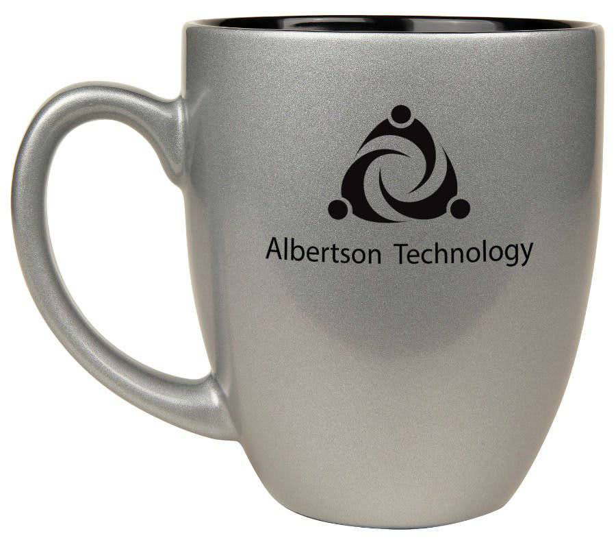 16 oz. Ceramic Bistro Lazer Mug-AKD Ink