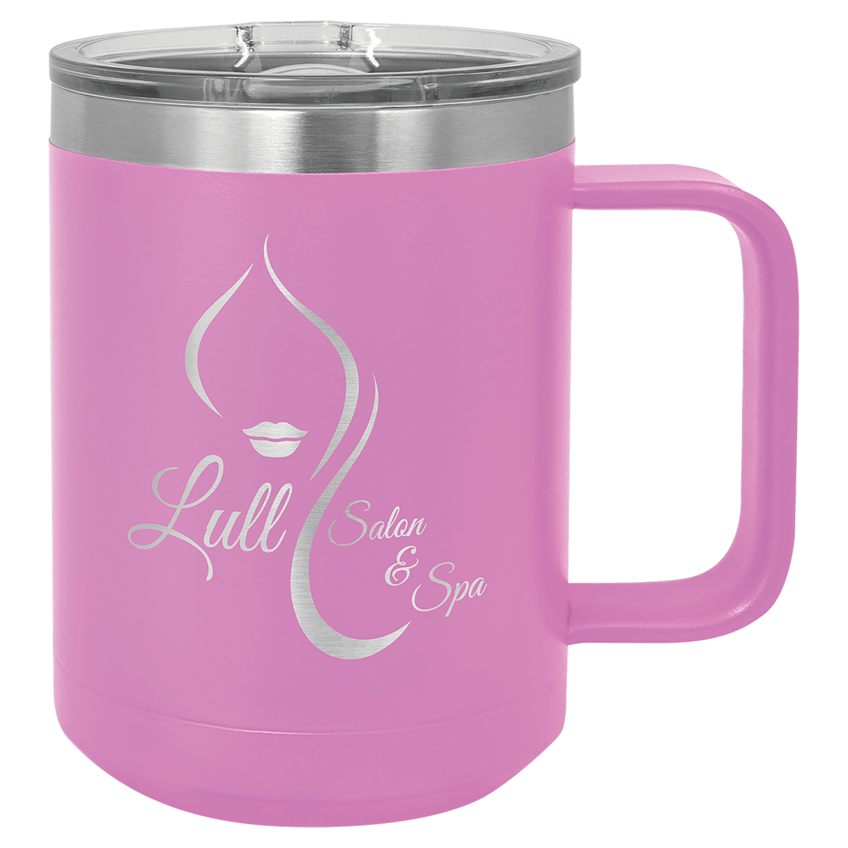 15 oz. Coffee Mug with Clear Slider Lid-AKD Ink
