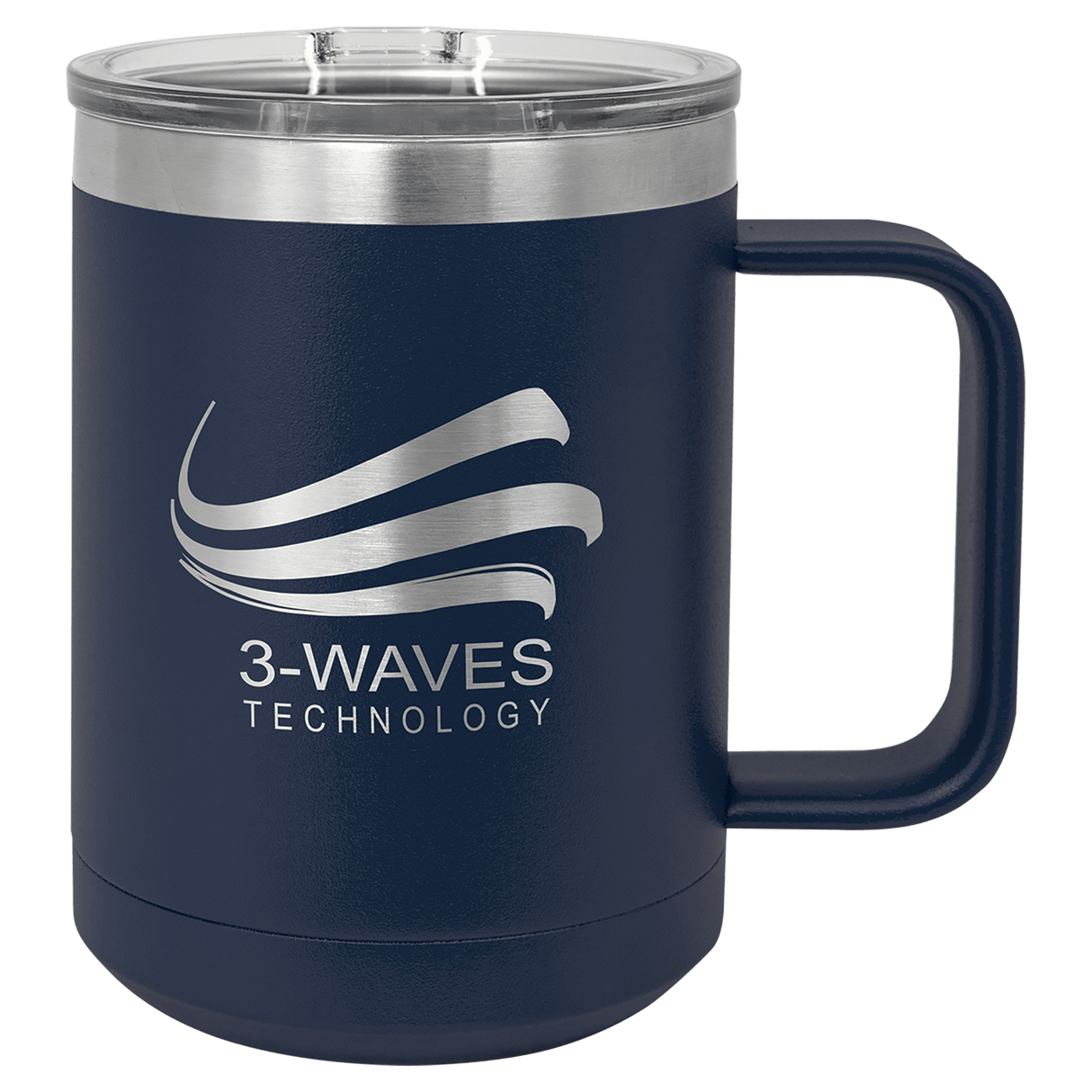 15 oz. Coffee Mug with Clear Slider Lid-AKD Ink
