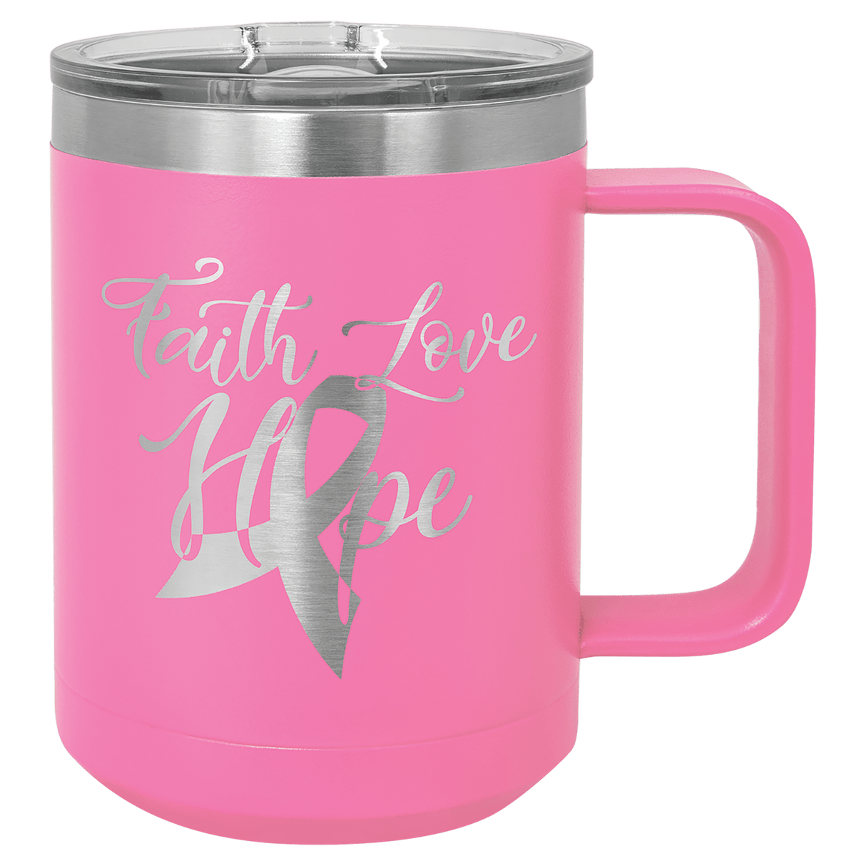 15 oz. Coffee Mug with Clear Slider Lid-AKD Ink